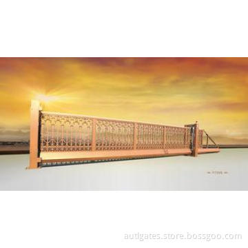 Motorized Galvanized Zinc Trackless Automated Sliding Gates